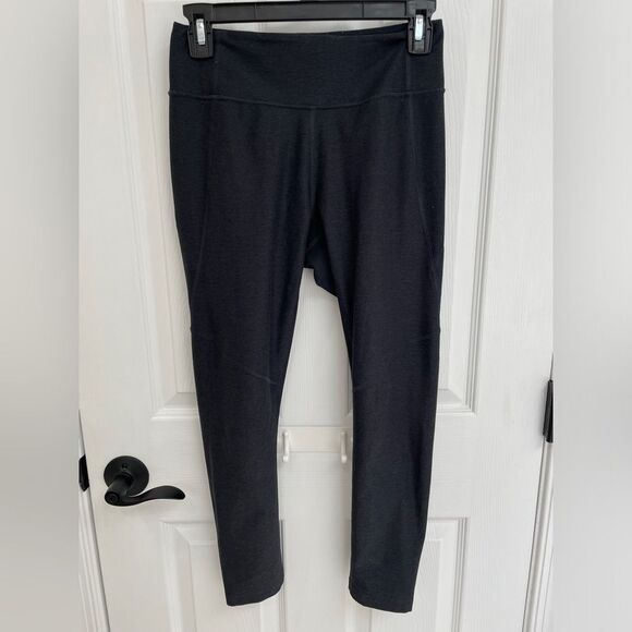 Outdoor Voices Charcoal Gray Black Yoga Athletic Leggings Women’s Size S - Picture 2 of 6